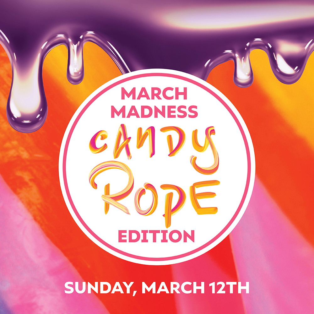 march madness candy rope edition