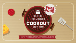 Kick Off the Summer Cookout at First Methodist Church Wetumpka
